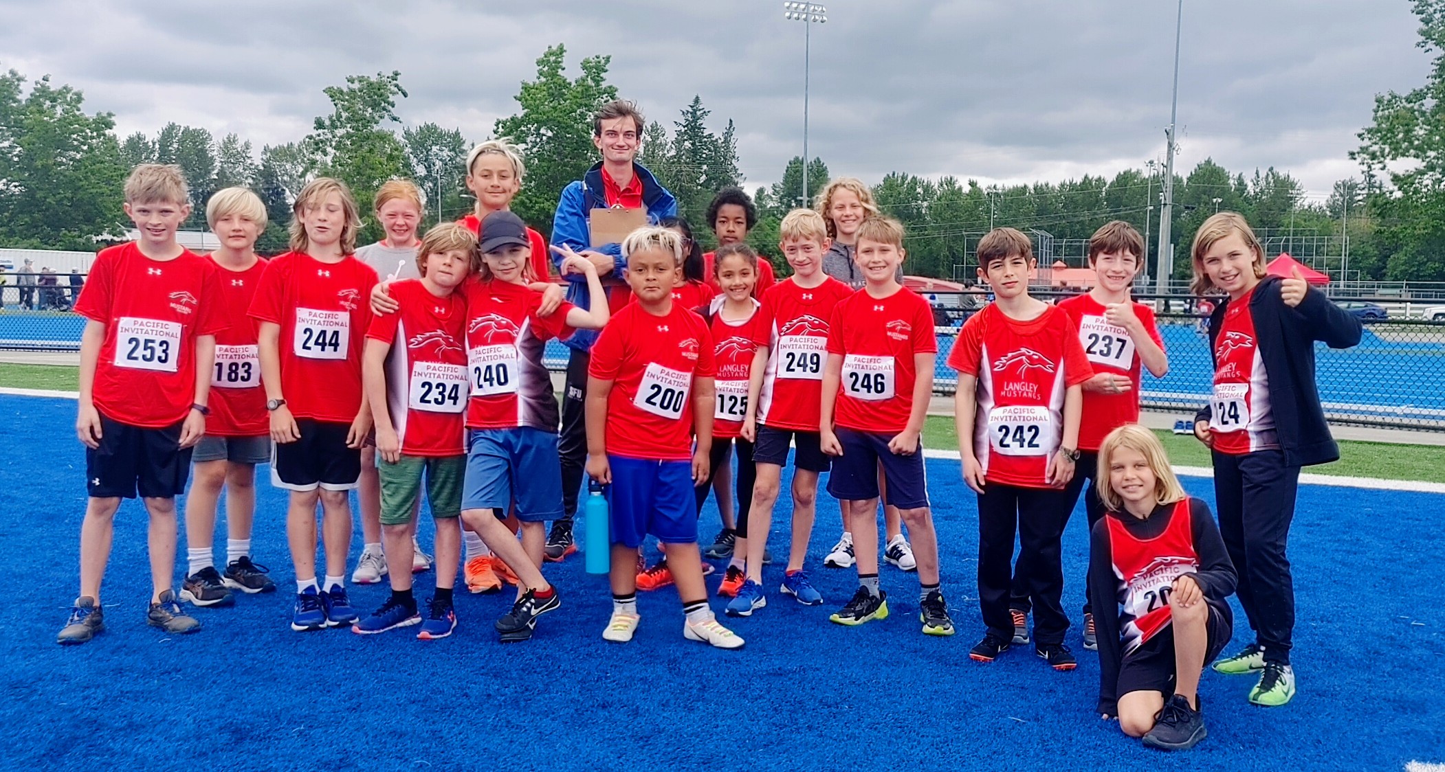 Langley Mustangs Track and Field Club, Langley, BC, Canada